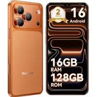 Blackview 2026 WAVE 7C Handy Ohne Vertrag, 6.56", Android16, 16GB+128GB/2TB TF, Face ID, 5000mAh, 32MP, Dual-SIM, WiFi 5, IP54