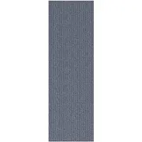 vidaXL Teppichläufer Hellgrau 80 x 300 cm Stoff