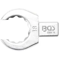 Bgs Einsteck-Ringschlüssel offen 18 mm Aufnahme 9 x 12 mm