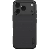 NILLKIN Super Frosted PRO Magnetic Back Cover für Apple iPhone 17 Pro Schwarz