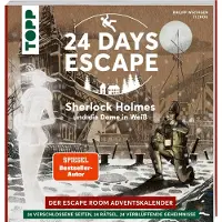 Sonstige Verlage 24 DAYS ESCAPE - Der Escape Room Adventskalender: Sherlock Holmes und die Dame in Weiß