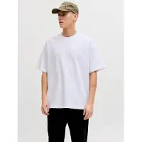 Jack & Jones T-Shirt "JJEBARRON TEE SS O-NECK NOOS" Baumwollmischung, loose fit