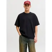 Jack & Jones T-Shirt "JJEBARRON TEE SS O-NECK NOOS" Baumwollmischung, loose fit