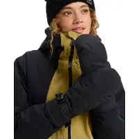 Roxy Fäustlinge "GORE-TEX Fizz", Damen, Gr. L, schwarz, Obermaterial: 60% Polyurethan, 40% Polyester., Handschuhe Fäustlinge