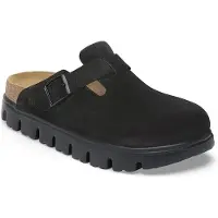 Birkenstock BOSTON PAP CHUNKY Schwarz