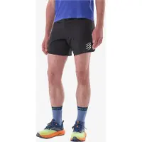 Compressport - Trail-Shorts &ndash; Herren &ndash; Trail Racing Overshot - Trail Racing Overshort M Black für Herren - Größe XL - schwarz