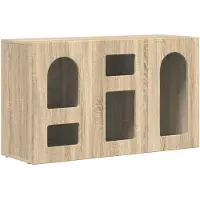 vidaXL Sideboard ELST Sonoma-Eiche 100 x 35 x 59 cm Holzwerkstoff