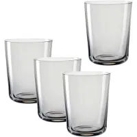 Leonardo Wasserglas Leggero Sasso 330 ml (4er Set)