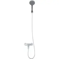 vidaXL Duschkopf Set Chrom G 1 / 2 Zoll