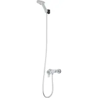 vidaXL Duschkopf Set Chrom G 1 / 2 Zoll