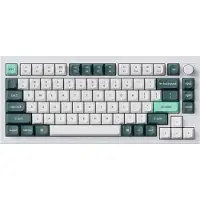 Keychron Q1 HE, 75%, Verkabelt & Kabellos, USB + RF Wireless + Bluetooth, Magnetic-mechanical key switch, RGB-LED, Weiß