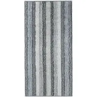 Cawö Duschtuch Unique Streifen Anthracite (70 x 140 cm)