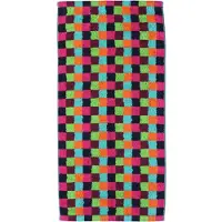 Cawö Badehandtuch Cube Karo Multicolour