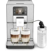 Krups Intuition Experience+ EA877D10, Espressomaschine, 3 l, Kaffeebohnen, Eingebautes Mahlwerk, 1550 W, Schwarz, Gebürsteter Stahl