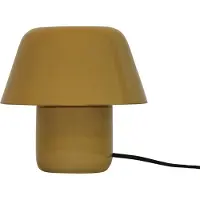 Leitmotiv - Tischleuchte Afan - ockerfarben - 20x20x19cm Tischlampe - Nachttischlampe, Wohnzimmer, Schlafzimmer