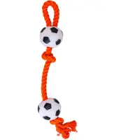 Merkloos Oranje WK Flosstouw Voetballen