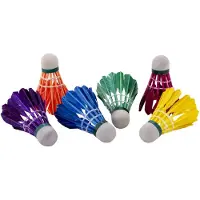Engelhart 6 feathers shuttles in tube - color