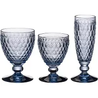 Villeroy & Boch Boston Coloured Wein- & Sektgläser 12er Set blau