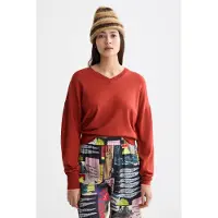 Scotch & Soda V-neck Relaxed Pullover Ketchup Größe: S | Pullover Outlet | Damen