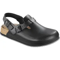 Birkenstock Tokio Super Grip NL Uni Clog schwarz, Größe:48 EU