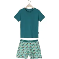 Claesen's Jungen Unterwäsche & Nachtwäsche Pyjama - Mint - Größe 128