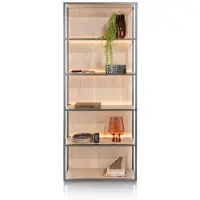 Xooon Lindfield Bücherregal 5-Nischen inkl. LED