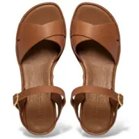 El naturalista für Damen. 2N8541123005_023 Leder-Sandalen N854 Gaia braun (41), 3 bis 5 cm, Schnalle, Lässig