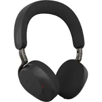 Jabra Evolve3 75 MS, Link390c, Black, WLC chrg, Stereo