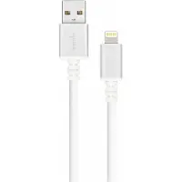 Moshi Lightning - USB, 1 m, Lightning, USB A, Weiß, USB 2.0, iPhone 5, iPod touch (5th Gen), iPod nano (7th Gen), iPad (4th Gen), iPad mini