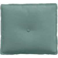 vidaXL Rückenkissen Meergrün 200 x 50 cm Cordstoff
