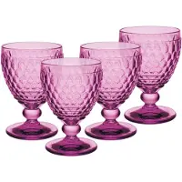 Villeroy & Boch Wasserglas Boston Berry (4er-Set)