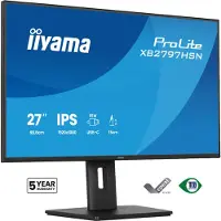 Iiyama ProLite XB2797HSN-B1, 68,6 cm (27"), 1920 x 1080 Pixel, Full HD, LCD, Schwarz