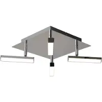 Näve - LED Deckenleuchte, Turin, Maße: s: 25cm; h: 11cm; 1228542