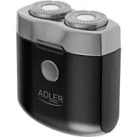 Adler AD 2936, Folienschaber, Schwarz, Batterie / USB, Lithium-Ion (Li-Ion), 250 mAh, Integrierte Batterie