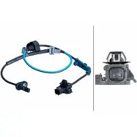 Hella ABS Sensor Raddrehzahl Vorne für HONDA CR-V III (RE) 6PU 358 251-131