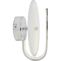 Näve LED-Wandleuchte / silber