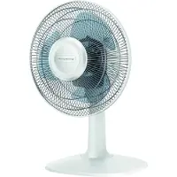 Rowenta Essential+ VU2330, Haushalts-Lamellenlüfter, Weiß, Tisch, 46 dB, 30 cm, 2040 m³/h