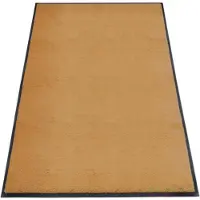 Miltex Schmutzfangmatte Eazycare Style, eckig, antistatisch, UV-beständig, waschbar, High-Twist-Nylon & Niltrilgummi, 1200 x 2000 mm, braunbeige