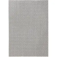 Benuta In- & Outdoor Teppich Lou Weiß 160x230 cm Teppich Wohnzimmer Outdoorteppich Rechteckig Muster Modern Kurzflor Skandinavisch