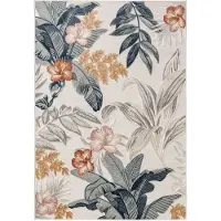 Benuta In- & Outdoor Teppich Flora Multicolor 200x300 cm Teppich Wohnzimmer Outdoorteppich Rechteckig Muster Kurzflor