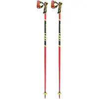 LEKI Skistock WCR SL 3D Fluorescent Red Black Neon Yellow-110 cm