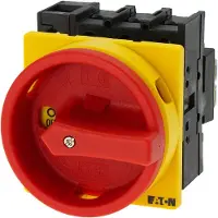 Eaton P1-32/EA/SVB/N, Drehschalter, 3P, Rot, Gelb, IP65, 32 A