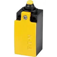 Eaton 266144 Positionsschalter, LS(M)-..., Kuppenstößel, Basisgerät, erweiterbar, 1 S, 1 Ö, EN 50047 Form B, gelb, Metall, Cage-Clamp, -25 - +70 - 2 Stück