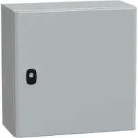 Schneider Electric NSYS3D4420P PanelSeT S3D Volltür mit Montageplatte H400xB400xT200 IP66 IK10 RAL7035.