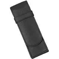 Alassio Schreibgeräte Etui für 2 Schreibgeräte schwarz