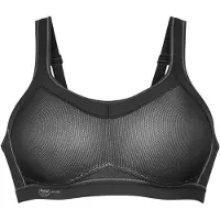 Anita Sport-BH "Sport BH momentum", Damen, Gr. 65, Cup B, schwarz, Obermaterial: 70% Polyester PES. 15% Polyamid PA. 15% Elasthan EL., BHs Sport-BH