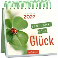Ars Edition Mini-Wochenkalender Ein Jahr voll Glück 2027