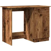 vidaXL Schreibtisch Altholz-Optik 100x50x76 cm Holzwerkstoff
