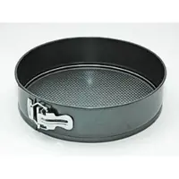 HundB Springform Ø 28 cm Karbon beschichtet Schwarz 1 Stück für Kuchen Backformen