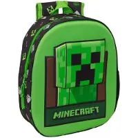 Safta Minecraft 3d 8.64l Rucksack Grün Kinder Grün One Size